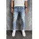 Jean Βlack Island 6585 Μπλέ Skinny fit